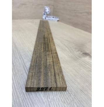 Овенгкол заготовка накладки для электрогитары Радиал АА 10х68-58х560 мм-1