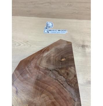 Орех Американский заготовка накладки на головку грифа Смешанный АА 3.5х148-55х320 мм-2