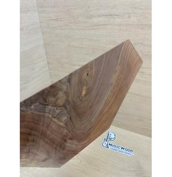 Орех Американский заготовка накладки на головку грифа Смешанный АА 3.5х148-55х320 мм-4