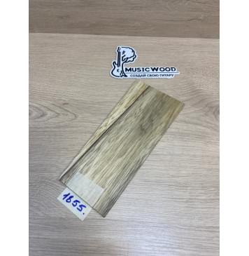 Корина Чёрная заготовка накладки на головку грифа Смешанный ААА 4.2х102-83х220 мм-0