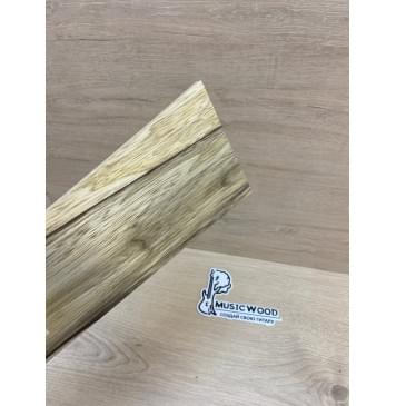 Корина Чёрная заготовка накладки на головку грифа Смешанный ААА 7.5х107-76х220 мм-5