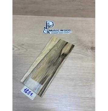 Корина Чёрная заготовка накладки на головку грифа Смешанный ААА 4.5х104-84х220 мм-0