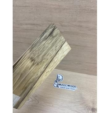 Корина Чёрная заготовка накладки на головку грифа Смешанный ААА 4.5х104-84х220 мм-3