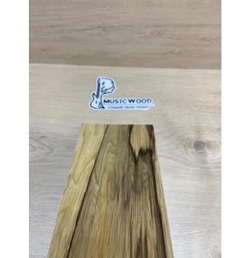 Корина Чёрная заготовка накладки на головку грифа Смешанный ААА 4.5х104-84х220 мм-2