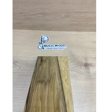 Корина Чёрная заготовка накладки на головку грифа Смешанный ААА 4.5х104-84х220 мм-4