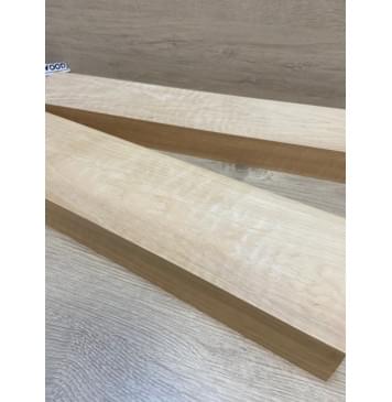 Ольха Волнистая заготовка корпуса для гитары со сквозным грифом Тангент ААА Волна А 44.5х127х535-517 мм (2 шт)-5