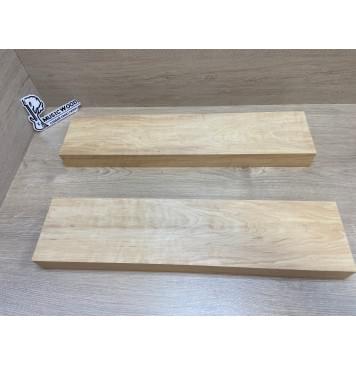 Ольха Волнистая заготовка корпуса для гитары со сквозным грифом Тангент АА Волна А 46х128х560-545 мм (2 шт)-5