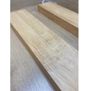 Ольха Волнистая заготовка корпуса для гитары со сквозным грифом Тангент АА Волна А 46х128х560-545 мм (2 шт)-6