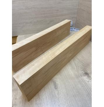 Ольха Волнистая заготовка корпуса для гитары со сквозным грифом Тангент АА Волна А 46х128х560-545 мм (2 шт)-8