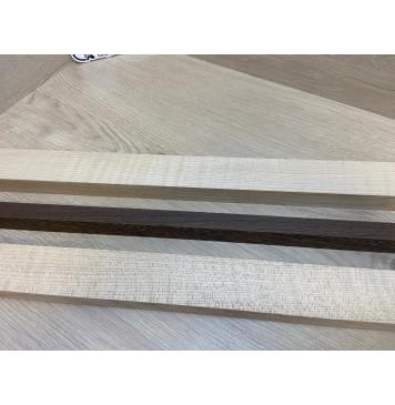 Клен Белый Явор, Волнистый/Венге/Клен Белый Явор, Волнистый заготовка для переклеенного грифа безголовой гитары Радиал АА Волна АА 25х(44-17.5-44)х610 мм - из 3х частей-9