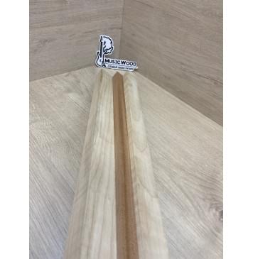 Клён Белый/Махагон заготовка для переклеенного грифа электрогитары Смешанный ААА Волна АА 27х(37-18-37)х740 мм - из 3х частей-10