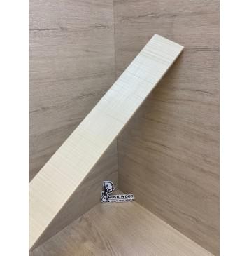 Клён Белый Явор, Волнистый заготовка накладки для электрогитары Радиал ААА Волна АА 9х80х615 мм-16