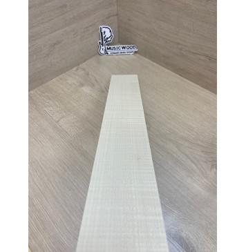 Клён Белый Явор, Волнистый заготовка накладки для электрогитары Радиал ААА Волна АА 9х80х615 мм-13