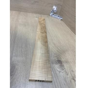 Клён Американский Волнистый заготовка накладки для электрогитары Смешанный А Волна ААА 8.5х68-47х515 мм (Уценка-сучки)-5