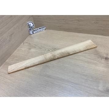 Клён Американский Волнистый заготовка накладки для электрогитары Смешанный А Волна ААА 8.5х68-47х515 мм (Уценка-сучки)-7