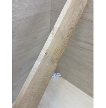 Клён Американский Волнистый заготовка накладки для электрогитары Смешанный А Волна ААА 8.5х68-47х515 мм (Уценка-сучки)-4