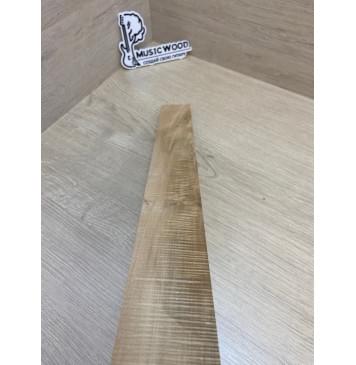 Клён Американский Волнистый заготовка накладки для электрогитары Смешанный А Волна ААА 8.5х68-47х515 мм (Уценка-сучки)-10