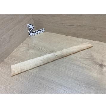 Клён Американский Волнистый заготовка накладки для электрогитары Смешанный А Волна ААА 7х70-45х510 мм (Уценка-сучки)-14