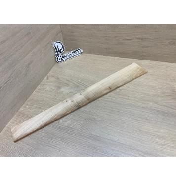 Клён Американский Волнистый заготовка накладки для электрогитары Смешанный А Волна ААА 7х70-45х510 мм (Уценка-сучки)-21