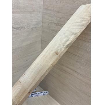 Клён Американский Волнистый заготовка накладки для электрогитары Смешанный А Волна ААА 7х70-45х510 мм (Уценка-сучки)-3