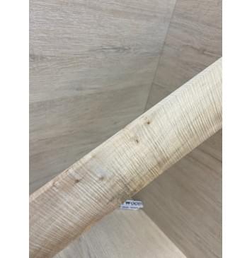 Клён Американский Волнистый заготовка накладки для электрогитары Смешанный А Волна ААА 7х70-45х510 мм (Уценка-сучки)-4