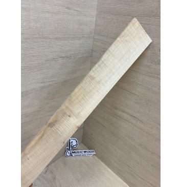 Клён Американский Волнистый заготовка накладки для электрогитары Смешанный А Волна ААА 7х70-45х510 мм (Уценка-сучки)-12