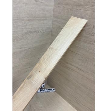 Клён Американский Волнистый заготовка накладки для электрогитары Смешанный А Волна ААА 7х70-45х510 мм (Уценка-сучки)-8