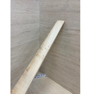 Клён Американский Волнистый заготовка накладки для электрогитары Смешанный А Волна ААА 7х70-45х510 мм (Уценка-сучки)-15