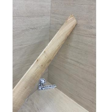 Клён Американский Волнистый заготовка накладки для электрогитары Смешанный А Волна ААА 7х70-45х510 мм (Уценка-сучки)-19