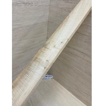 Клён Американский Волнистый заготовка накладки для электрогитары Смешанный А Волна ААА 7х70-45х510 мм (Уценка-сучки)-5