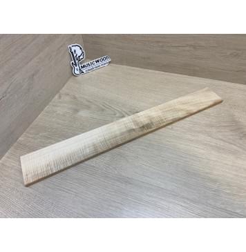 Клён Американский Волнистый заготовка накладки для электрогитары Смешанный АА Волна АА 8.5х72-60х515 мм-2