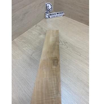 Клён Американский Волнистый заготовка накладки для электрогитары Смешанный АА Волна АА 8.5х72-60х515 мм-10