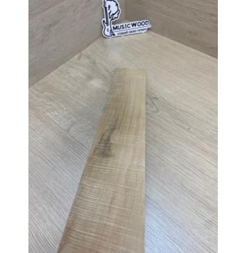 Клён Американский Волнистый заготовка накладки для электрогитары Смешанный АА Волна АА 8.5х72-60х515 мм-14