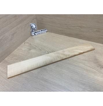 Клён Американский Волнистый заготовка накладки для электрогитары Смешанный ААА Волна АА 9.3х76-63х515 мм-3