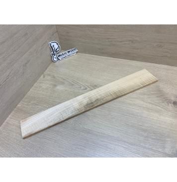 Клён Американский Волнистый заготовка накладки для электрогитары Смешанный ААА Волна АА 9.3х76-63х515 мм-5