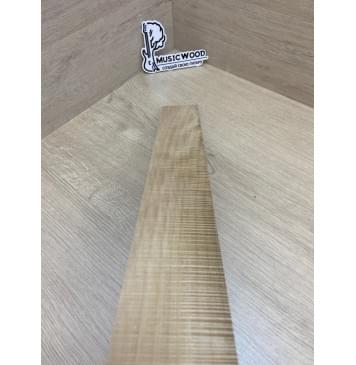 Клён Американский Волнистый заготовка накладки для электрогитары Смешанный ААА Волна АА 9.3х76-63х515 мм-10