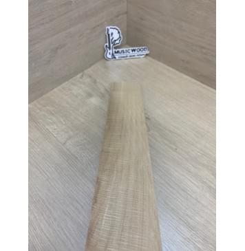 Клён Американский Волнистый заготовка накладки для электрогитары Смешанный ААА Волна АА 9.3х76-63х515 мм-6