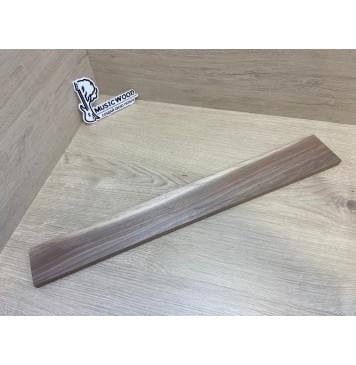 Орех Американский Заболонь заготовка накладки для электрогитары Смешанный АА 12.5х74-59х545 мм-0