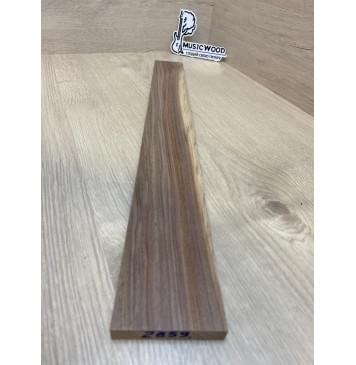 Орех Американский Заболонь заготовка накладки для электрогитары Смешанный АА 12.5х74-59х545 мм-2
