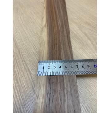 Орех Американский Заболонь заготовка накладки для электрогитары Смешанный АА 12.5х74-59х545 мм-5