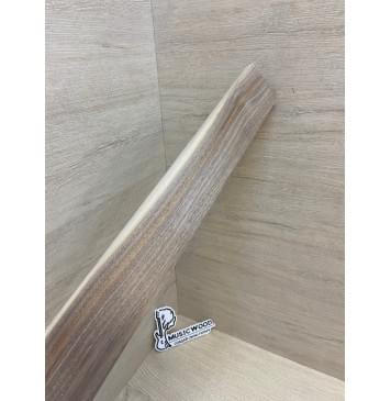 Орех Американский Заболонь заготовка накладки для электрогитары Смешанный АА 12.5х74-59х545 мм-8