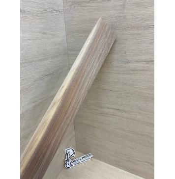 Орех Американский Заболонь заготовка накладки для электрогитары Смешанный АА 12.5х74-59х545 мм-11