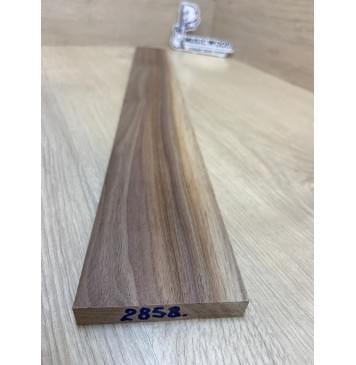 Орех Американский Заболонь заготовка накладки для электрогитары Смешанный АА 12х75-62х545 мм-1