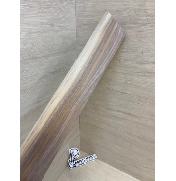 Орех Американский Заболонь заготовка накладки для электрогитары Смешанный АА 12х75-62х545 мм-8