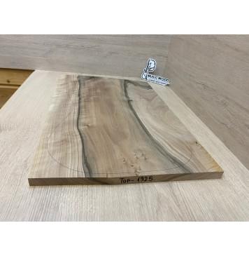 Орех Грецкий заготовка на топ Тангент А 17х354х545-515 мм - (цельный)-2