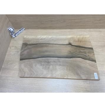 Орех Грецкий заготовка на топ Тангент А 17х354х545-515 мм - (цельный)-6