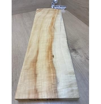 Клён Американский Волнистый заготовка на топ Смешанный ААА Волна АА 36х195х650 мм - (1шт. под распил) АКЦИЯ-1