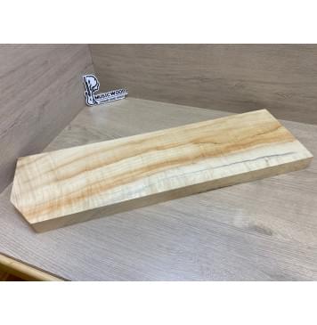 Клён Американский Волнистый заготовка на топ Смешанный ААА Волна АА 36х195х650 мм - (1шт. под распил) АКЦИЯ-0