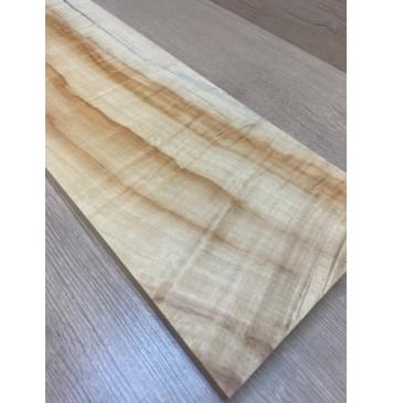 Клён Американский Волнистый заготовка на топ Смешанный ААА Волна АА 36х195х650 мм - (1шт. под распил) АКЦИЯ-7