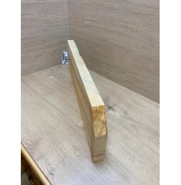 Клён Американский Волнистый заготовка на топ Смешанный ААА Волна АА 36х195х650 мм - (1шт. под распил) АКЦИЯ-11